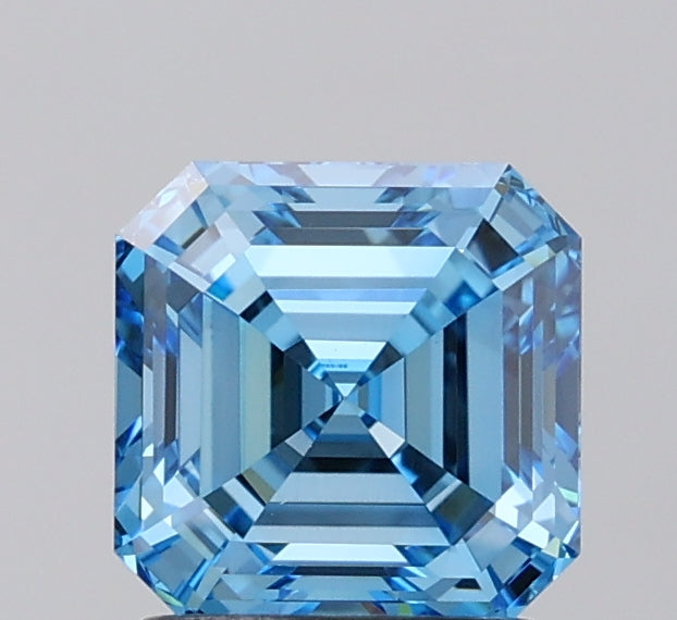 Asscher 1.94 Blue VVS 2
