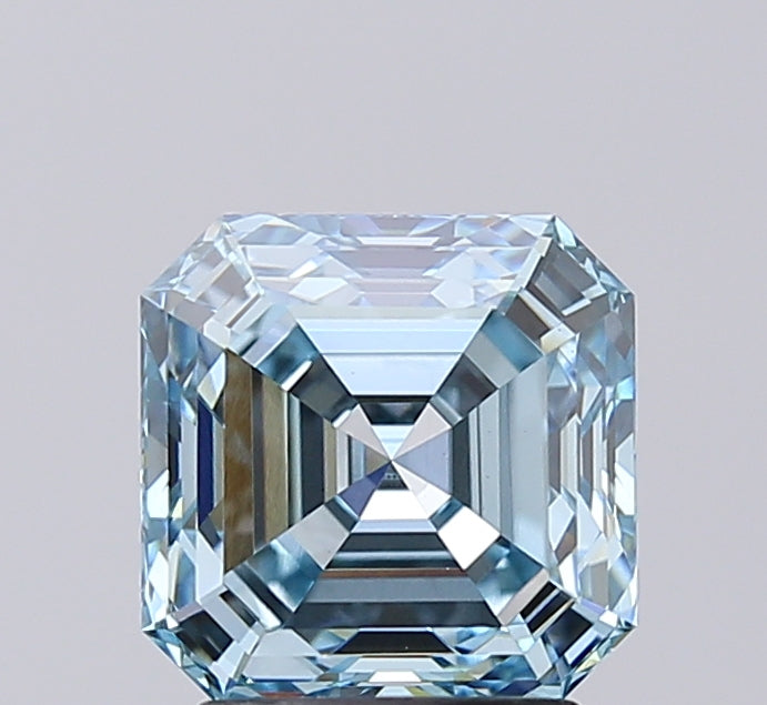 Asscher 2.52 Blue VS 1