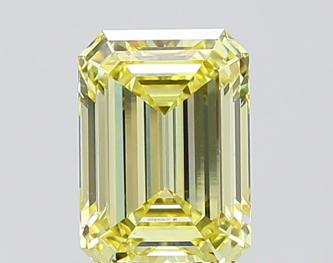 Emerald 2.07 Yellow VS1  8.81X6.21X3.90