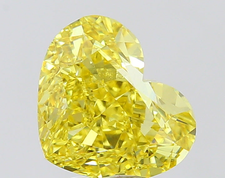 Heart 5.07 Yellow VS1  9.10X10.91X6.43