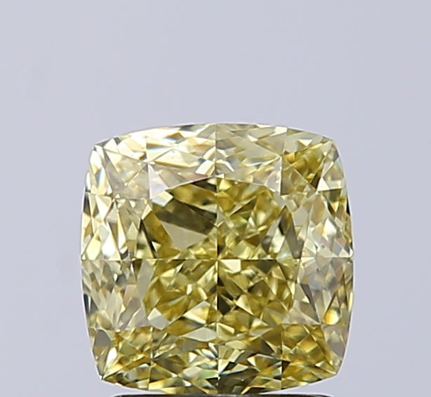 Cushion 2.03 Yellow VVS2  6.65X6.64X4.60