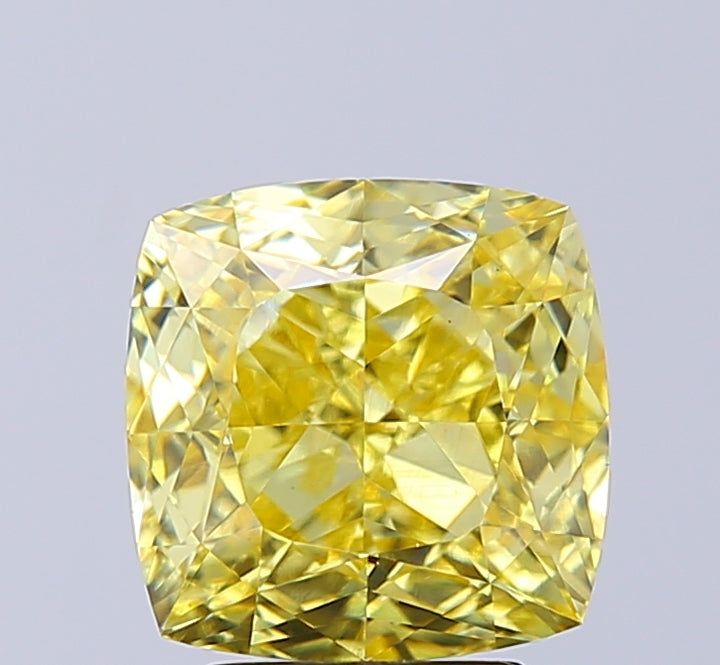 Cushion 4.01 Yellow VS1  8.32X8.32X5.70