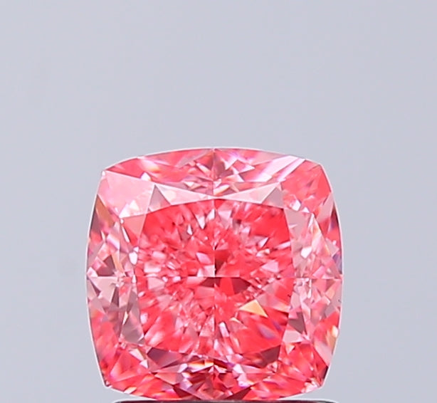 Cushion 1.54 Pink VS1  6.17X6.16X4.23