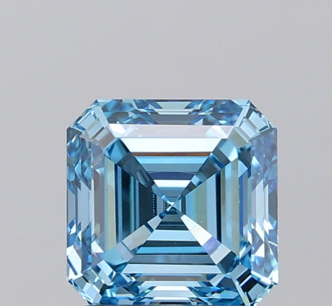 Asscher 1.88 Blue VVS 2