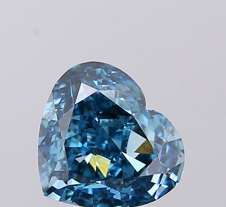 Heart 2.5 Blue VVS 2
