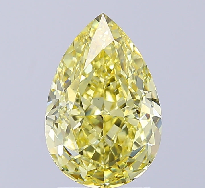 Pear 3.04 Yellow VS1  11.05X7.35X5.04