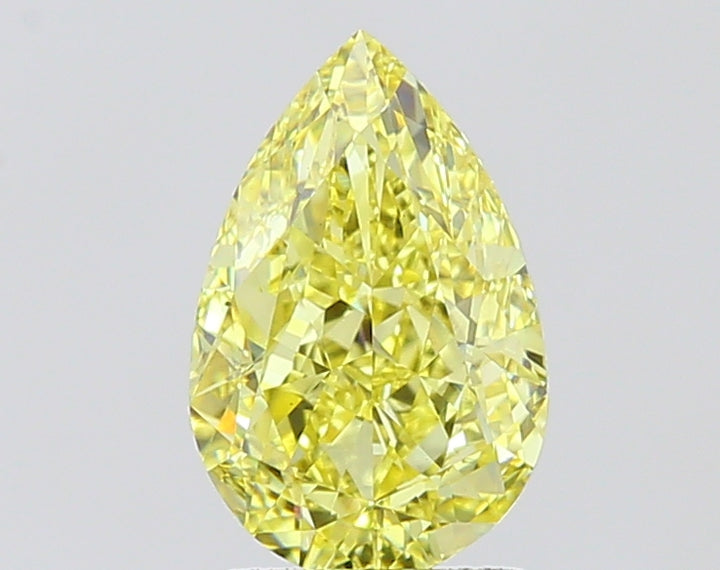 Pear 2.52 Yellow VS1  10.42X6.77X4.74