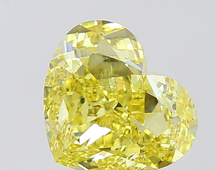 Heart 4.03 Yellow VS1  8.75x10.16x5.72