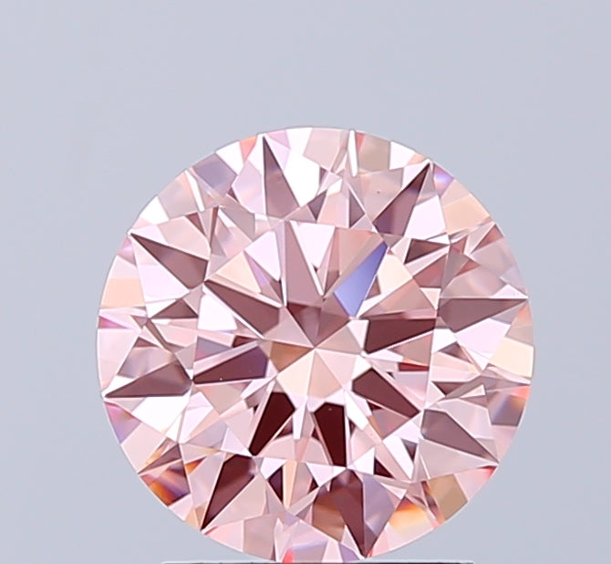 Round 2.05 Pink VS1 Ideal 8.17X8.19X4.98