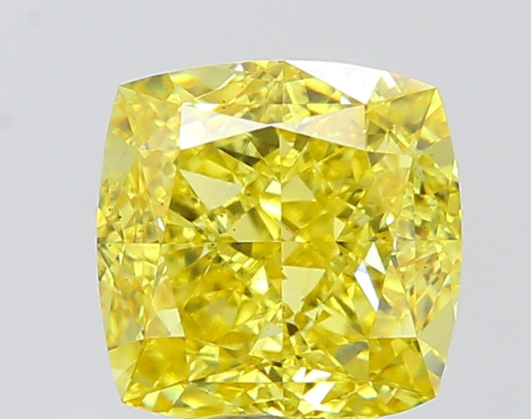 Cushion 6.08 Yellow VS2  9.53X9.52X6.77