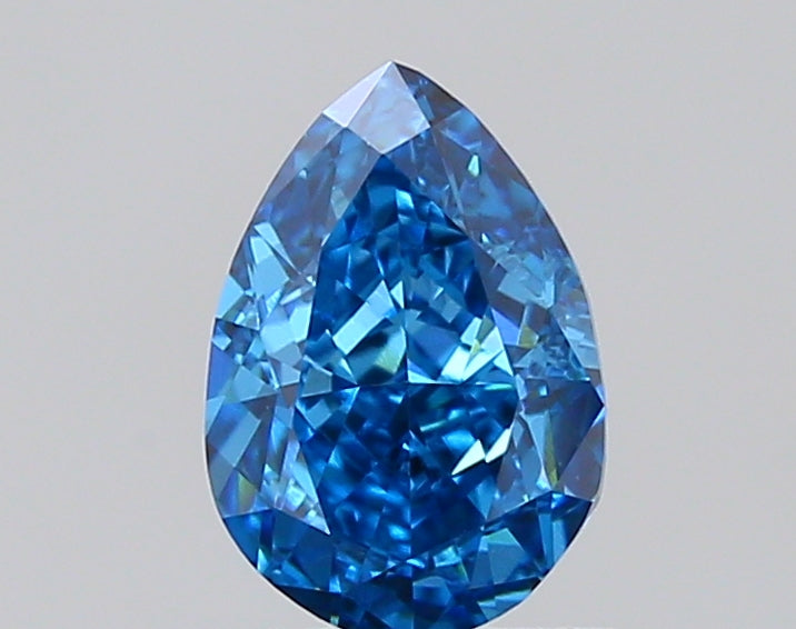 Pear 1.06 Blue VS1  7.49X5.17X3.54