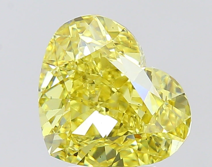 Heart 5.01 Yellow VS2  9.19X10.96X6.32