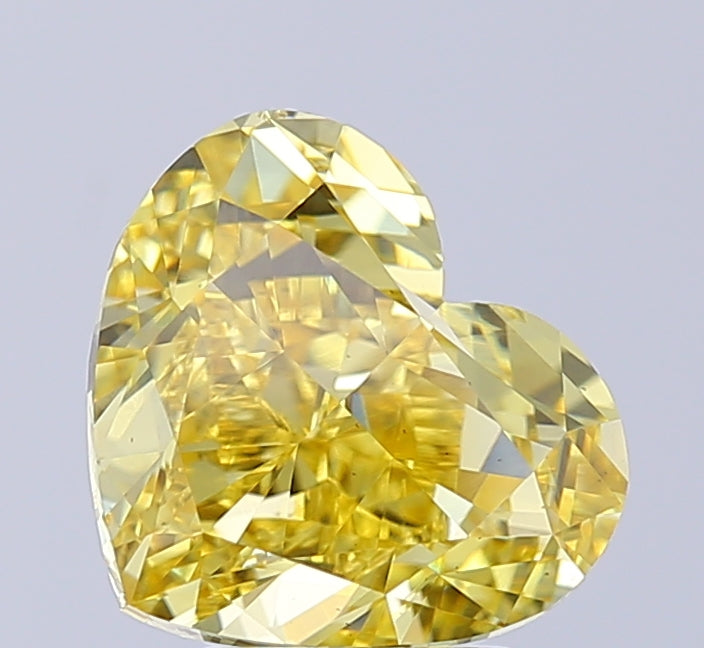 Heart 4.01 Yellow VS2  8.77X10.05X5.85