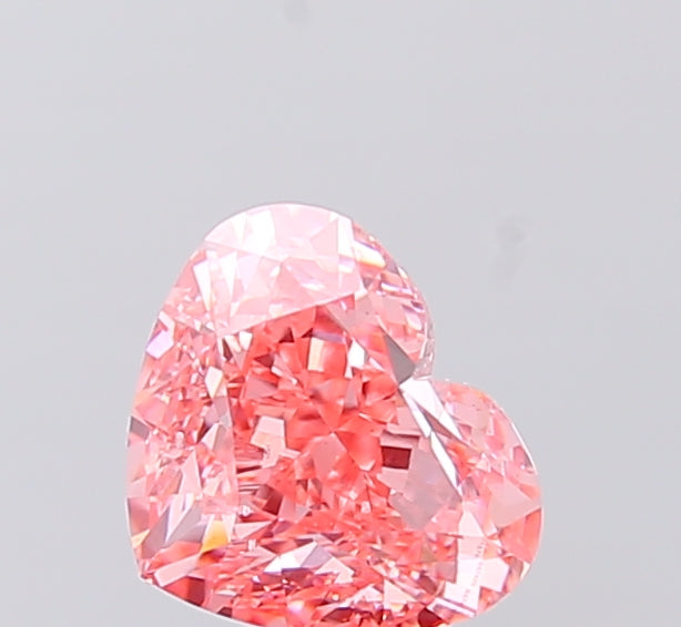 Heart 1.3 VVS 2 Pink 6.49 X 7.33 X 4.37
