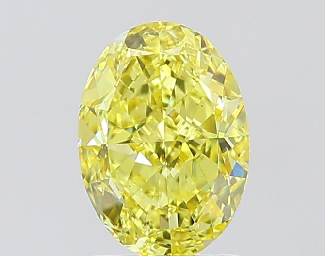 Oval 2.08 Yellow VS1  11.29X8.05X5.43