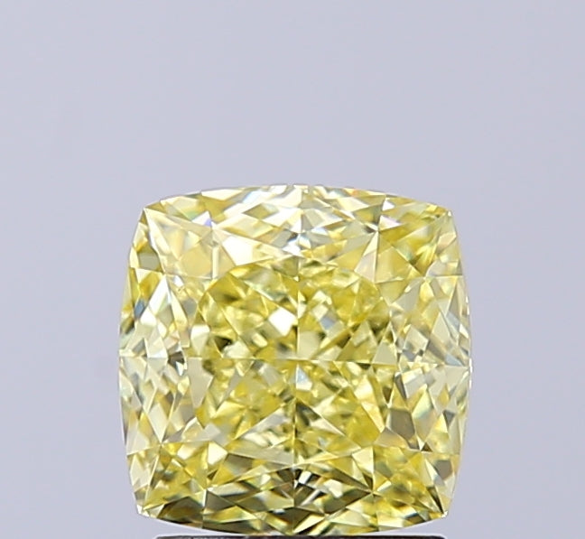 Cushion 2.06 Yellow VS1  6.65X6.65X4.70