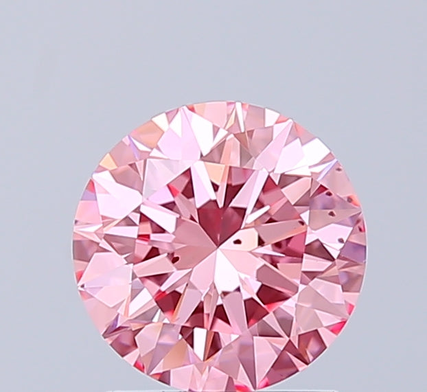 Round 1.5 Pink SI1 Excellent 7.30x7.34x4.52
