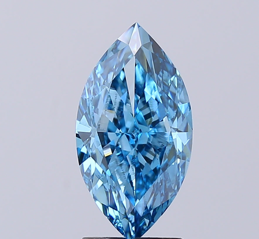 Marquise 3.01 Blue VS1  12.99x6.83x4.68