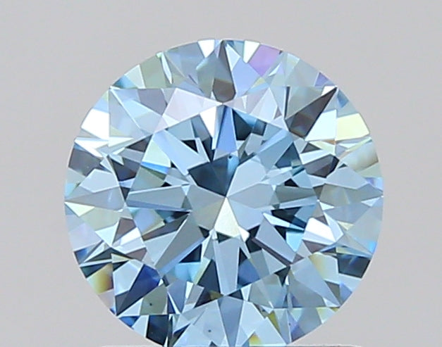Round 1.01 Blue VS1 Ideal 6.47X6.50X3.95