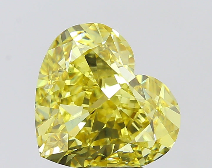 Heart 5.99 Yellow VS1  10.02X11.35X6.81