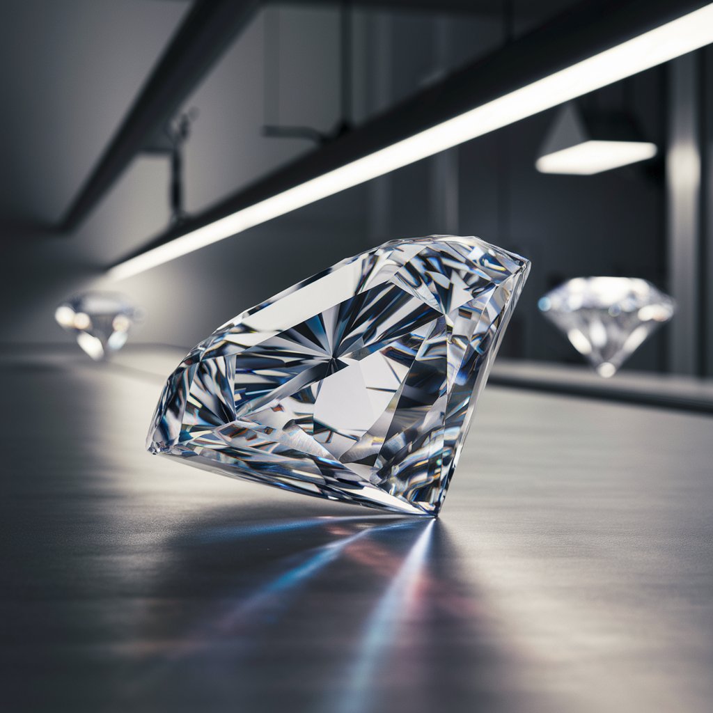 a stunning photograph of a lab grown diamond showc jGqwdOLRTE tfCqnC5qBPA