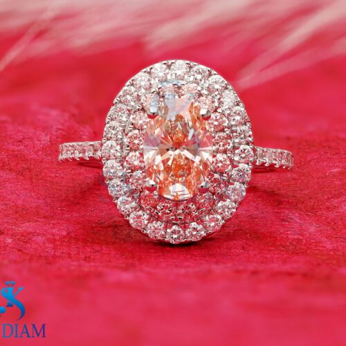 Pink Diamond Ring