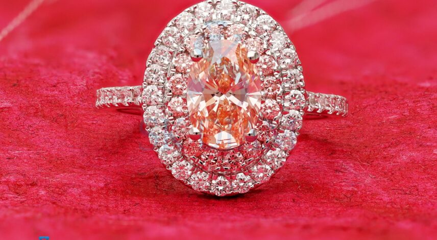 Pink Diamond Ring