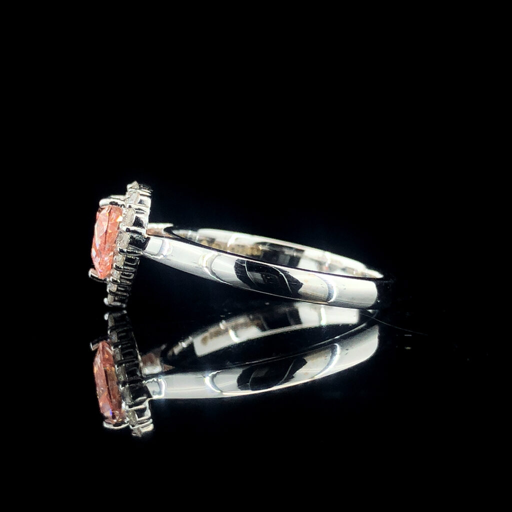 Pink Diamond Ring