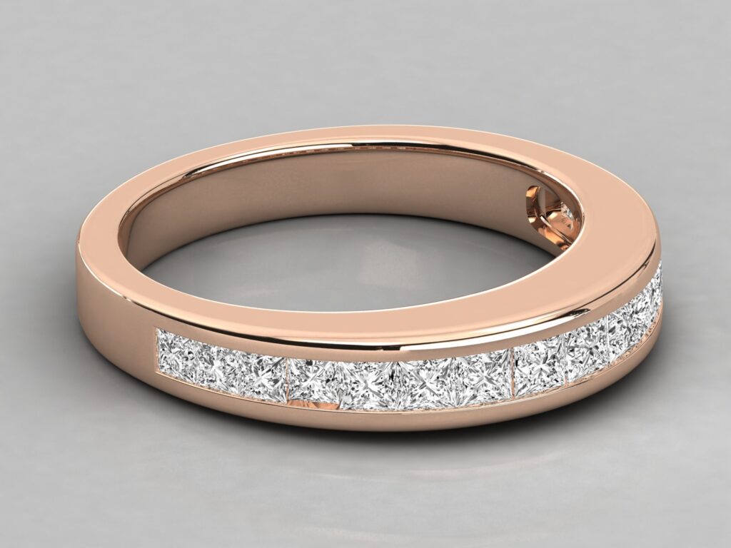 18 KT Gold Diamond Ring For Women