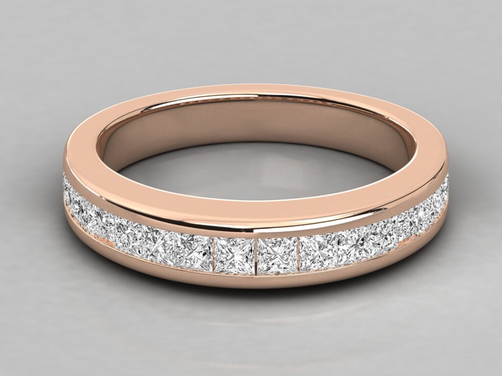 18 KT Gold Diamond Ring For Women