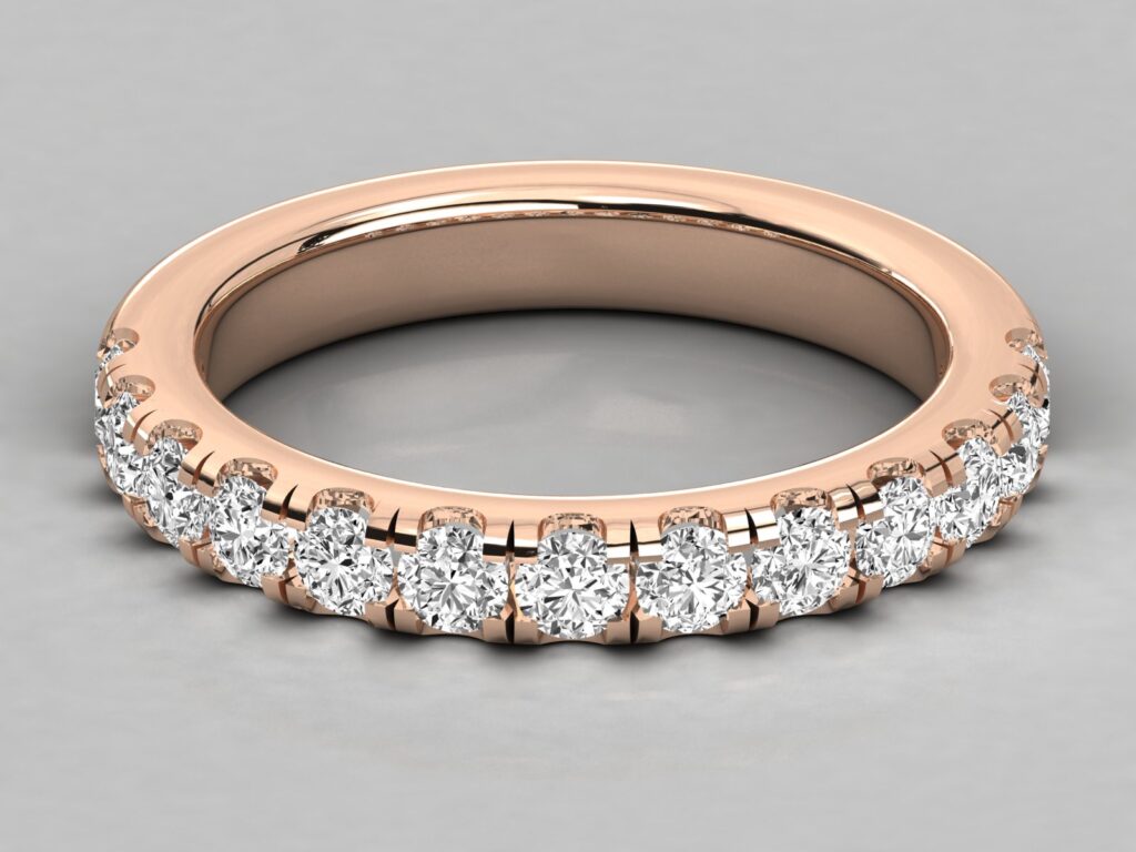 18 KT Gold Diamond Ring For Women