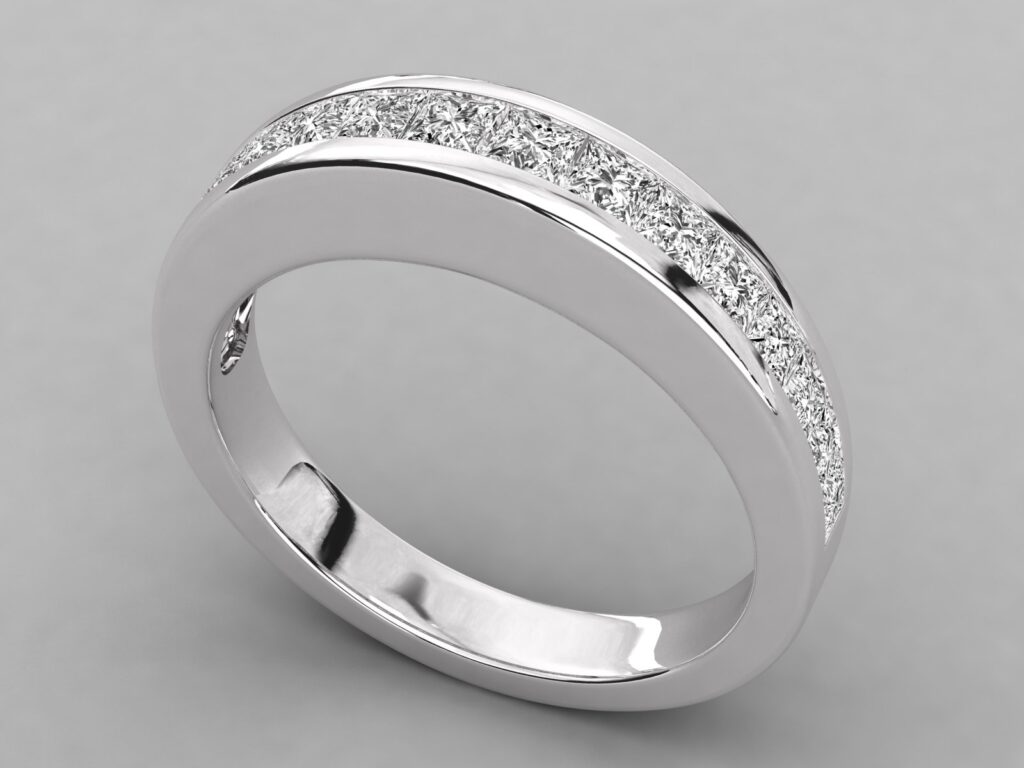 18 KT Gold Diamond Ring For Women