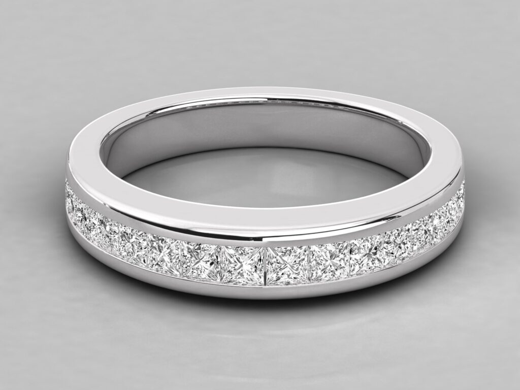 18 KT Gold Diamond Ring For Women