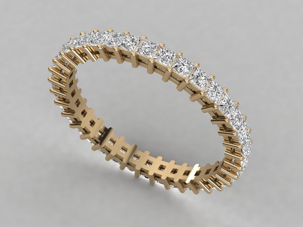 Princess Diamond Ring Women