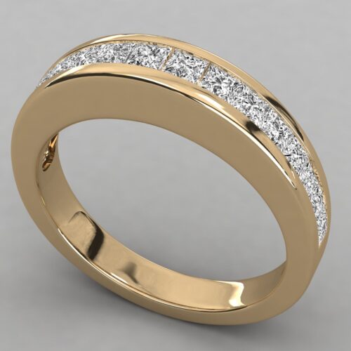 18 KT Gold Diamond Ring For Women