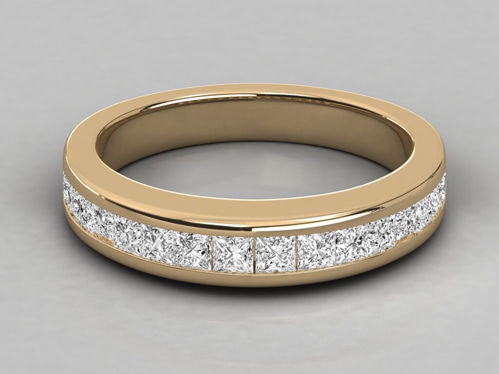 18 KT Gold Diamond Ring For Women