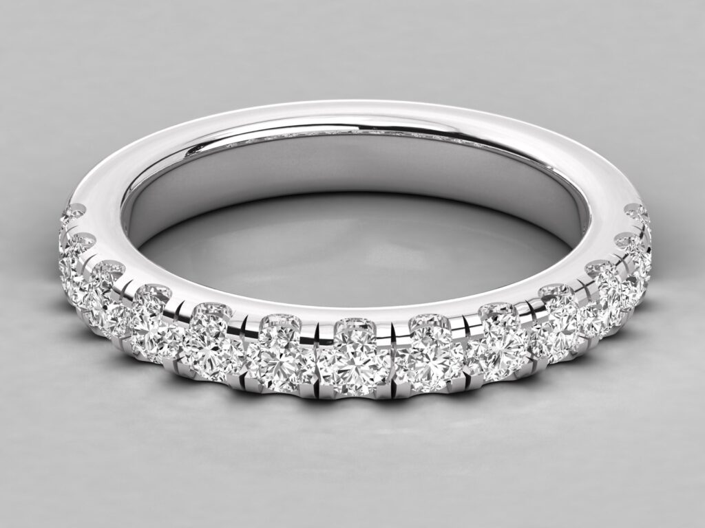 18 KT Gold Diamond Ring For Women