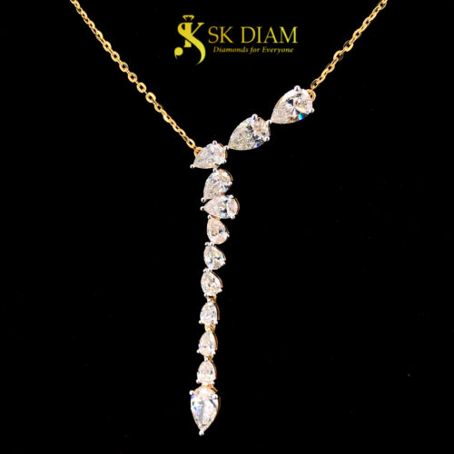 Pear Diamond Pendant