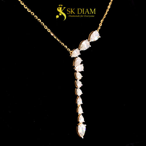 Pear Diamond Pendant