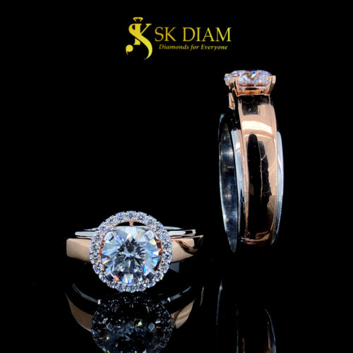 Lab-Grown CVD Diamond Ring by SK Diam