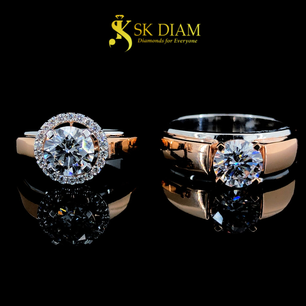 Lab-Grown CVD Diamond Ring by SK Diam