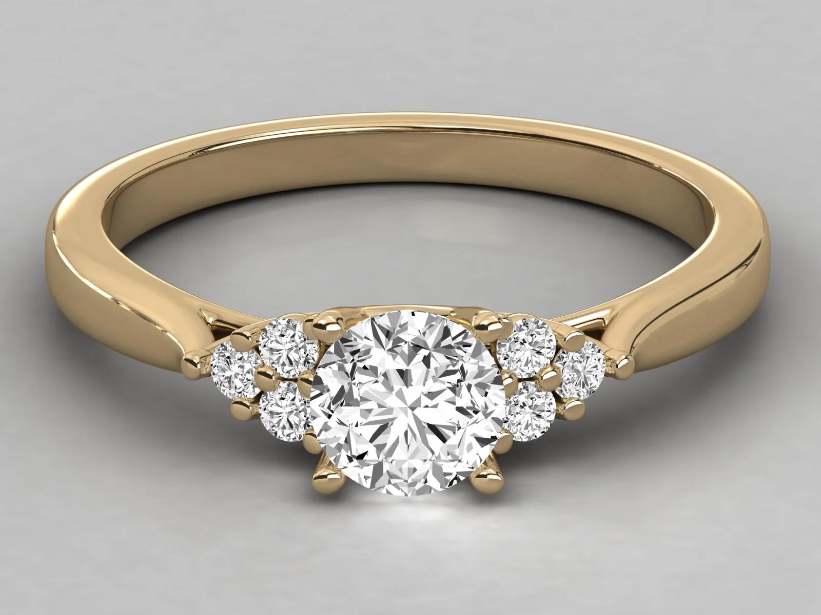 "SK Diam 18kt Gold 3.45g 2.22ct Diamond Ring for Women   A Timeless Elegance, Perfect for Weddings, Engagements, and Special Occasions" 18kt Gold