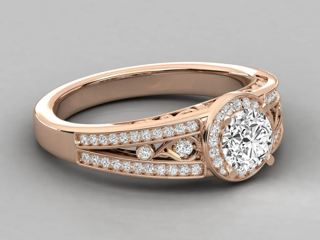 18Kt Gold Diamond Ring