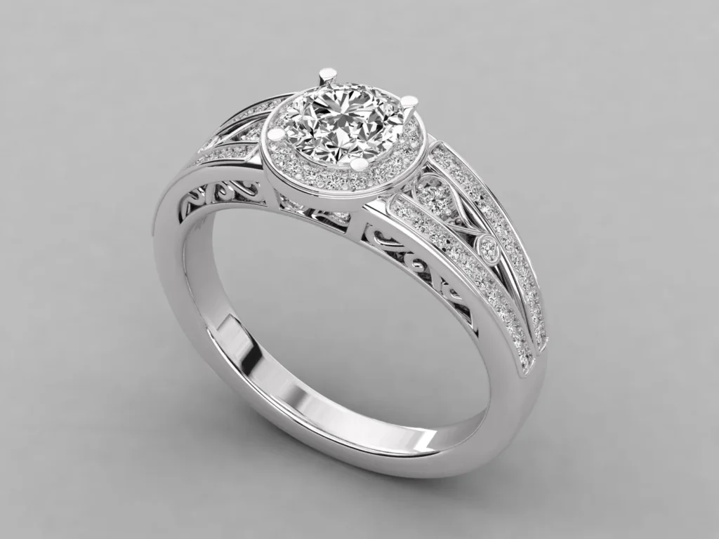 18Kt Gold Diamond Ring