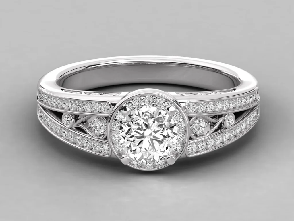 18Kt Gold Diamond Ring