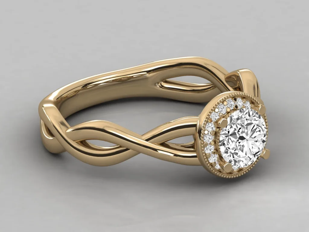 18kt Gold Women's Ring