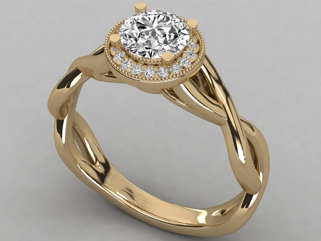 18kt Gold Women's Ring