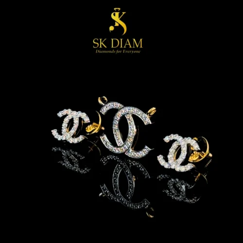 18kt Gold Pendant set