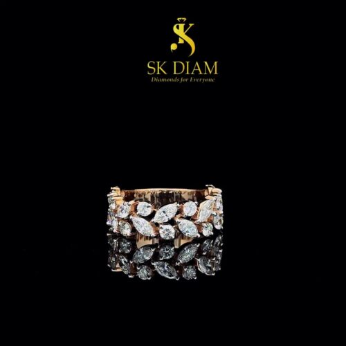This stunning 18kt lab grown diamond ring is specially designed for women who value both style and sustainability. Crafted by SK DIAM, this ring is a symbol of premium quality and expert craftsmanship. Its brilliant cut and shine make it a perfect choice for any occasion. 💛 Gold Weight: 4.48 grams 💎 Net Weight: 4.058 grams 🔷 Diamond Shape: Marquise & Round ✅ Diamond Type: Certified Lab Grown Diamonds 💫 Finish: High-polish finish with secure prong settings 🎉 Occasion: Ideal for weddings, anniversaries, or daily luxury wear This lab grown diamond ring is not only eco-friendly but also offers the same purity and brilliance as traditional diamonds. Each gem is certified and skillfully set to add magic to your fingers. If you're searching for an elegant, durable, and timeless 18kt lab grown diamond ring for women, this design is your perfect match. 📞 WhatsApp Us for Orders: [99791 72746] 🛍️ Explore more of our lab-grown diamond collections and discover the perfect piece that complements your style and values. Visit our website today to find more exceptional jewelry crafted with love and precision. 💎 Shop Now at SK DIAM 👉 https://skdiam.com/ For sustainable luxury and ethical elegance. 🔗 Social Media & Website Links: 🌐 Website: www.skdiam.com 📸 Instagram: @skdiamofficial 📘 Facebook: skdiamofficial ▶️ YouTube: @skdiamofficial 🐦 Twitter: @skdiamofficial Follow us for the latest in Lab Grown Diamonds and fine jewelry!
